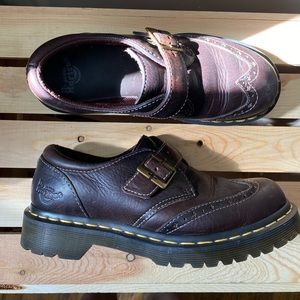 vintage dr martens brown oxfords